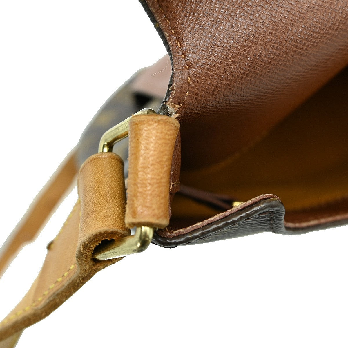 Louis Vuitton Musette Salsa Handbag Monogram Canvas Brown Canvas Shoulder Bag Bag (Pre-Owned)