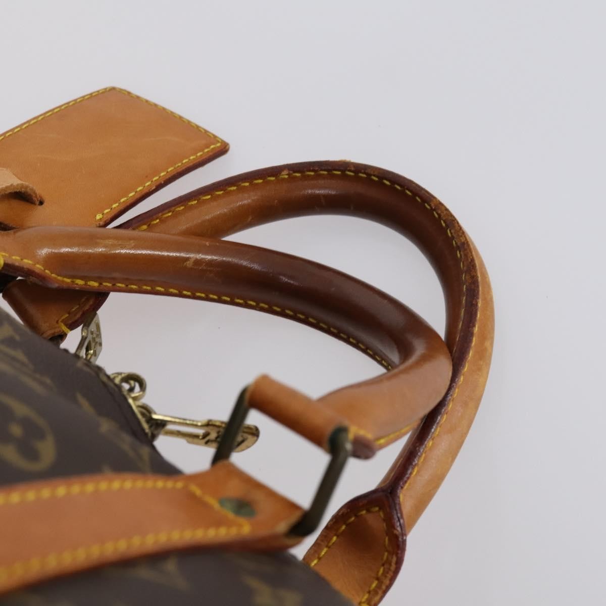 Louis Vuitton Keepall Bag Monogram Canvas Brown Canvas Travel Bag Bag (Pre-Owned)