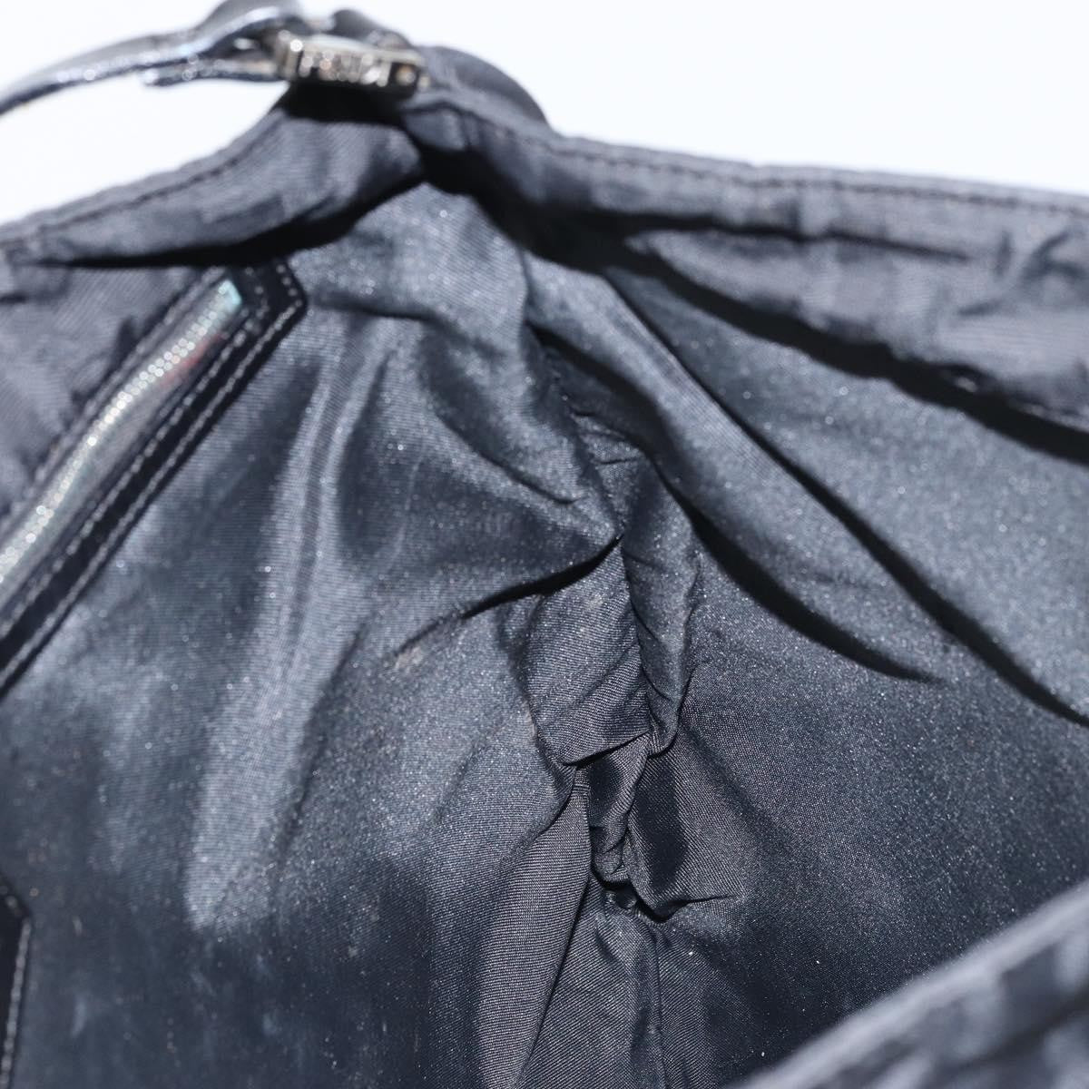 Fendi Zucca Tote Bag Canvas Silver Canvas Tote Bag Bag (Pre-Owned)
