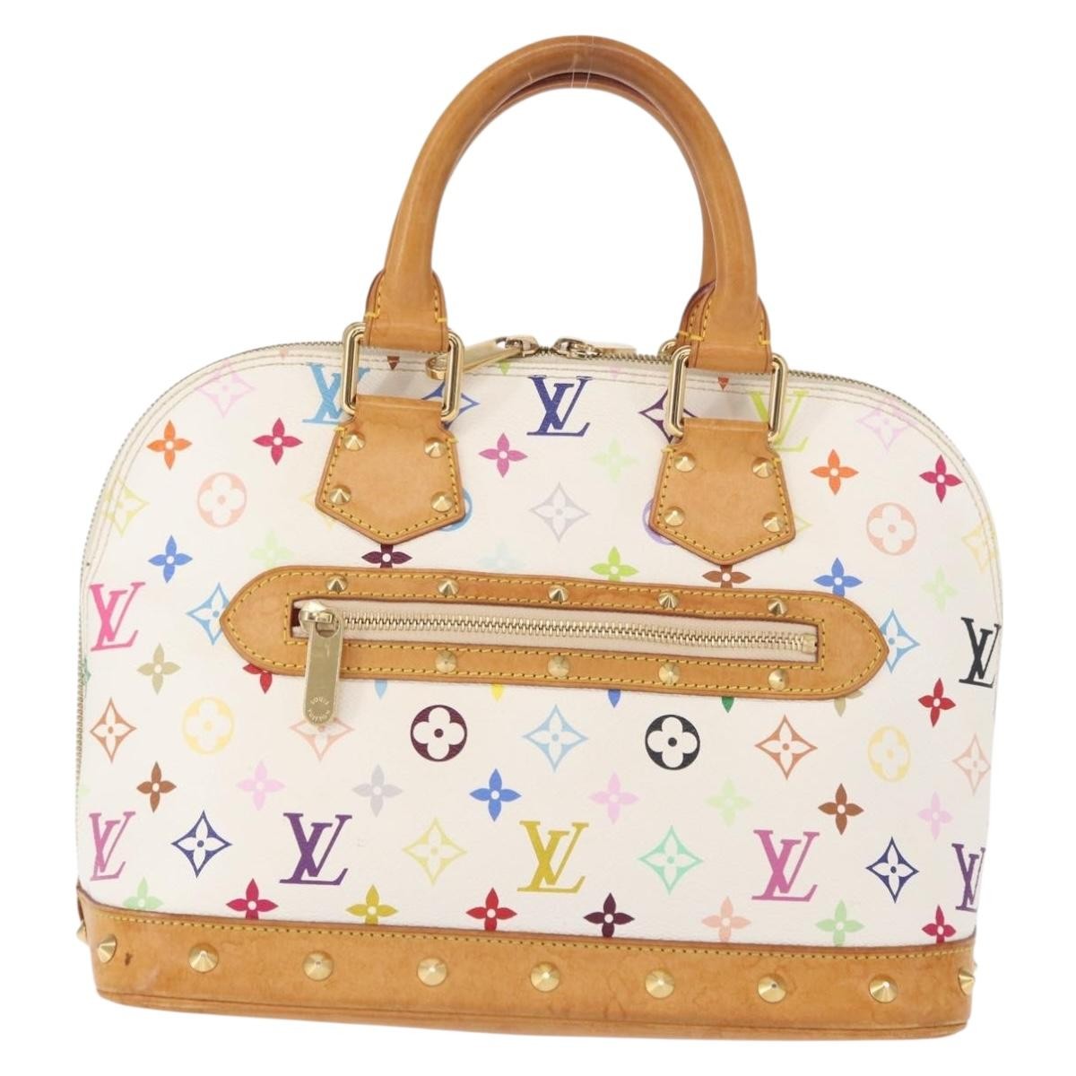 Louis Vuitton Alma Handbag Monogram Multicolor Multicolour Canvas Handbag (Pre-Owned)