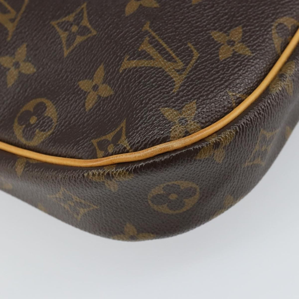 Louis Vuitton Odeon Handbag Monogram Canvas Brown Canvas Shoulder Bag Bag (Pre-Owned)
