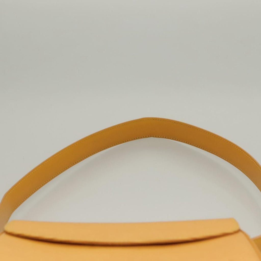 Louis Vuitton Buci Handbag Epi Leather Yellow Leather Shoulder Bag Bag (Pre-Owned)