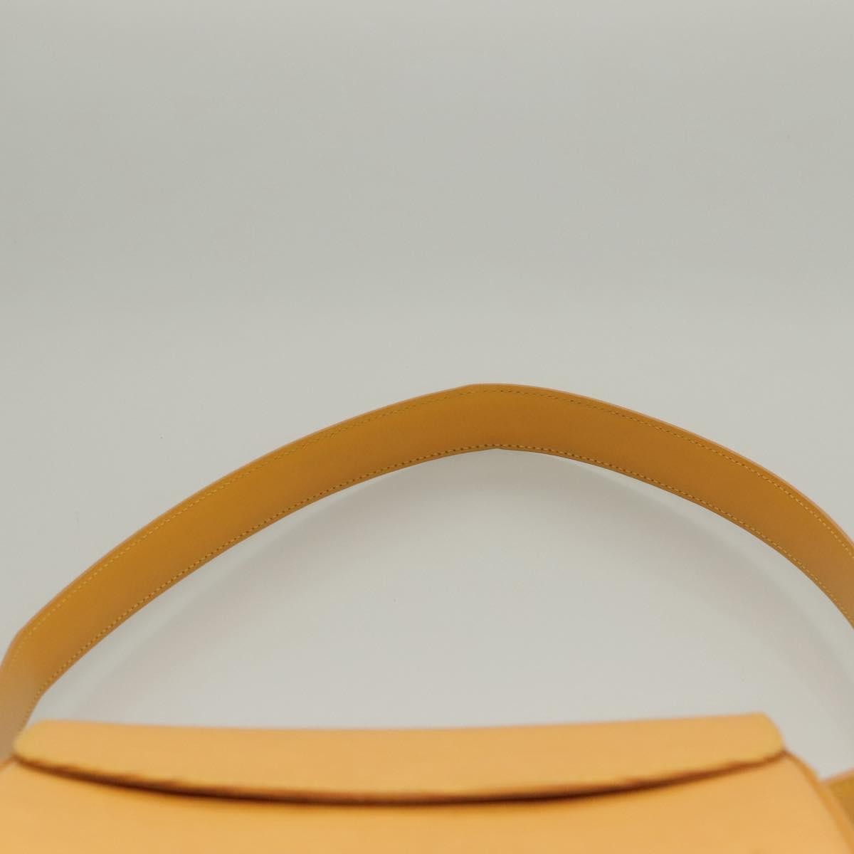 Louis Vuitton Buci Handbag Epi Leather Yellow Leather Shoulder Bag Bag (Pre-Owned)