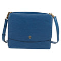 Louis Vuitton Grenelle Shoulder Bag Epi Leather Blue Leather Shoulder Bag Bag (Pre-Owned)
