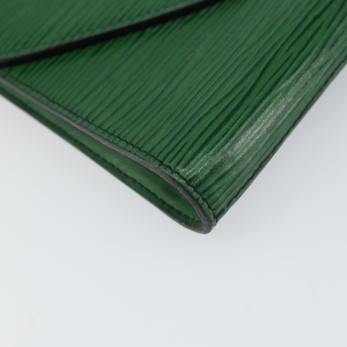 Louis Vuitton Art Deco Clutch Epi Leather Green Leather Clutche & Pouche Bag (Pre-Owned)