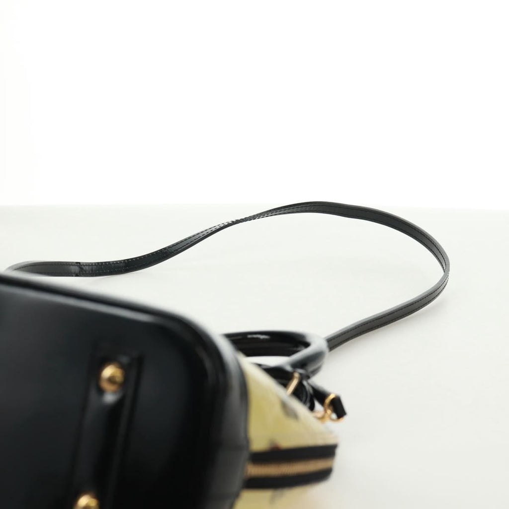 Louis Vuitton Alma Handbag Limited Edition Stickers Monogram Vernis Multicolour Patent_Leather Handbag (Pre-Owned)