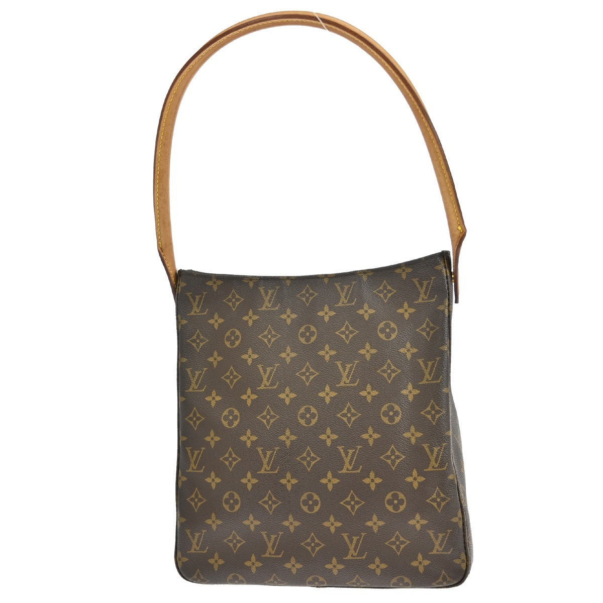 Louis Vuitton Monogram Looping Handbag Monogram Canvas Brown Canvas Shoulder Bag Bag (Pre-Owned)