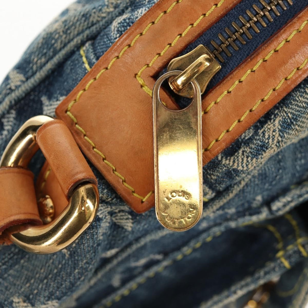 Louis Vuitton Camera Bag Monogram Denim Blue Denim_Jeans Shoulder Bag Bag (Pre-Owned)