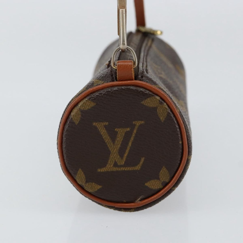 Louis Vuitton Papillon Pochette Monogram Canvas Brown Canvas Clutche & Pouche Bag (Pre-Owned)