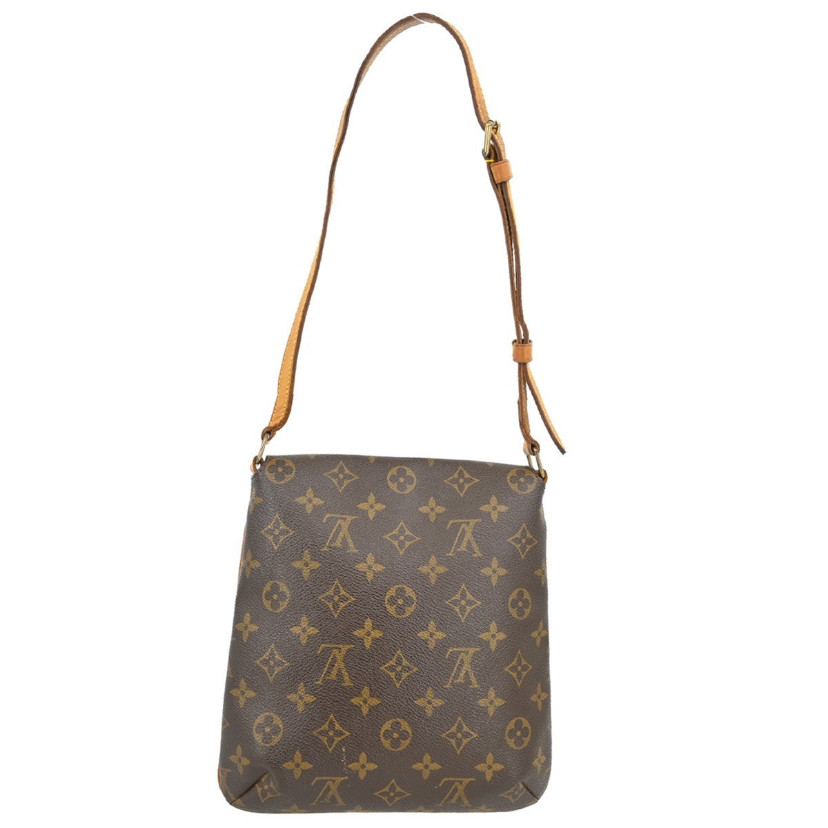 Louis Vuitton Musette Salsa Handbag Monogram Canvas Brown Canvas Shoulder Bag Bag (Pre-Owned)