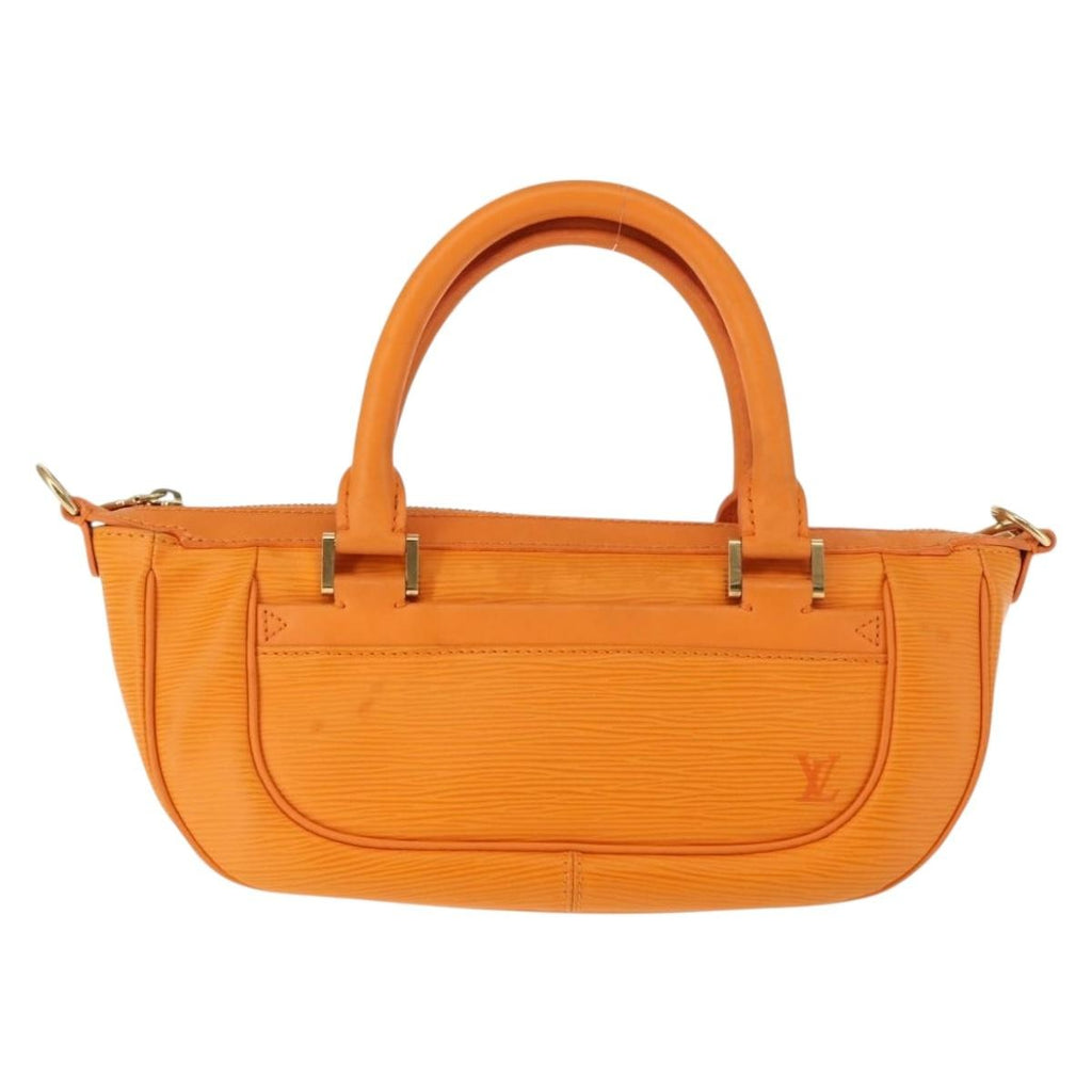 Louis Vuitton Danura Handbag Epi Orange Leather Handbag (Pre-Owned)