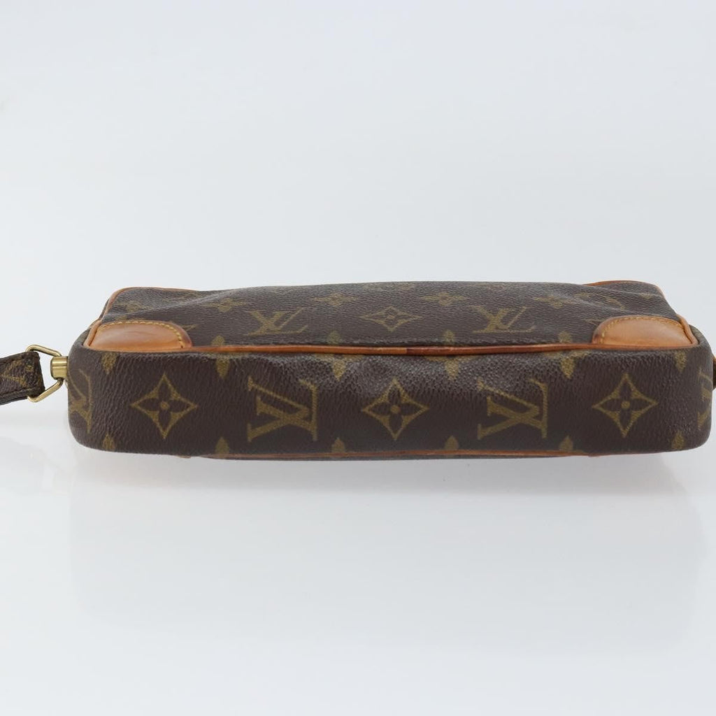 Louis Vuitton Marly Dragonne Clutch Monogram Canvas Brown Canvas Clutche & Pouche Bag (Pre-Owned)