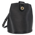 Louis Vuitton Cluny Shoulder Bag Epi Leather Black Leather Shoulder Bag Bag (Pre-Owned)