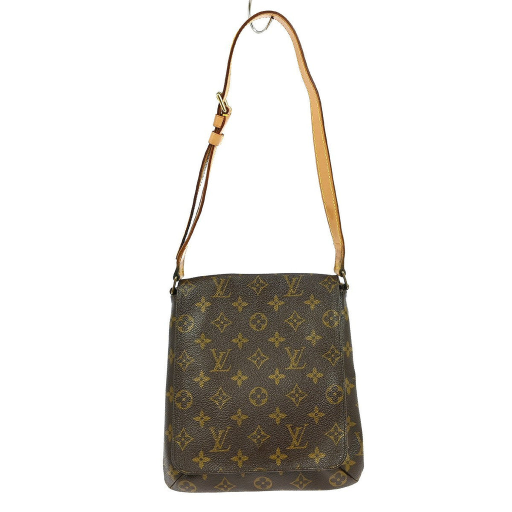Louis Vuitton Musette Salsa Handbag Monogram Canvas Brown Canvas Shoulder Bag Bag (Pre-Owned)