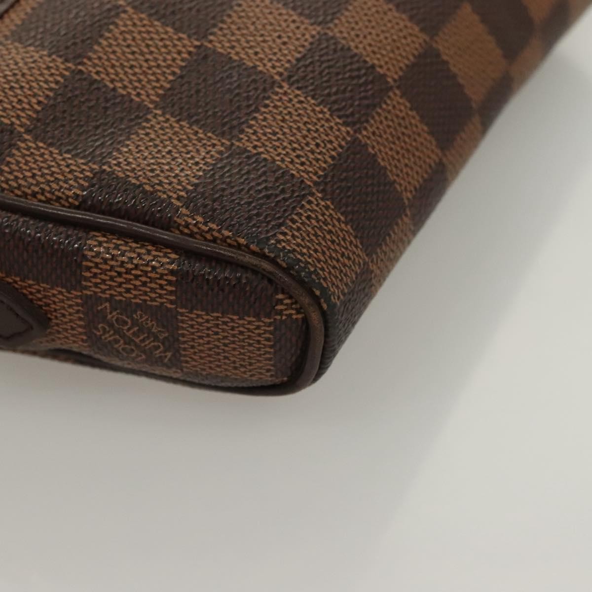 Louis Vuitton Ipanema Handbag Damier Brown Canvas Shoulder Bag Bag (Pre-Owned)