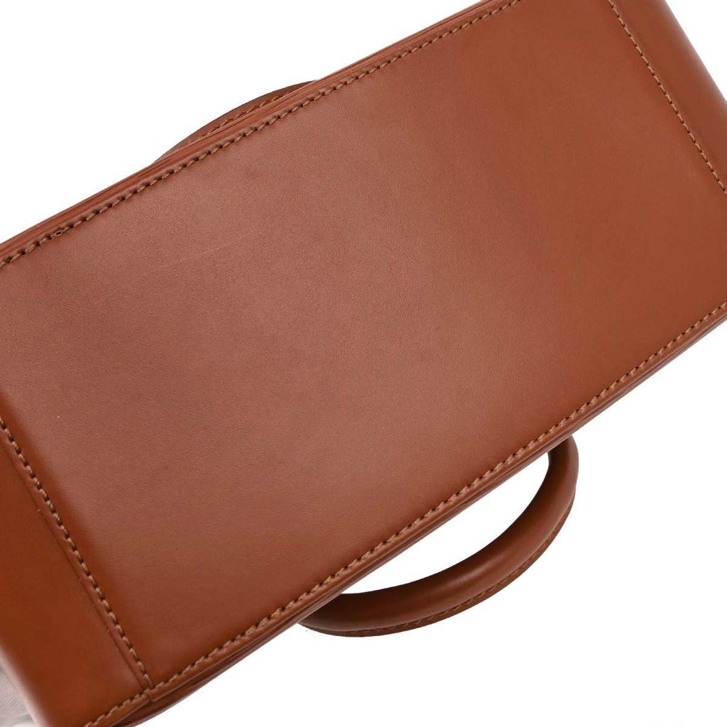 Louis Vuitton Sablons Handbag Epi Leather Brown Leather Handbag (Pre-Owned)