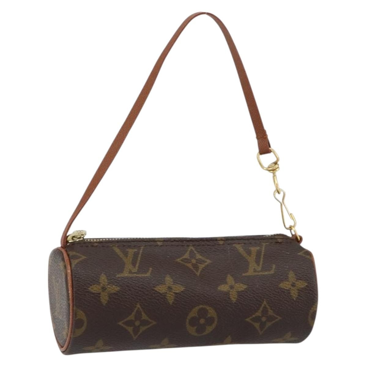 Louis Vuitton Papillon Pochette Monogram Canvas Brown Canvas Clutche & Pouche Bag (Pre-Owned)