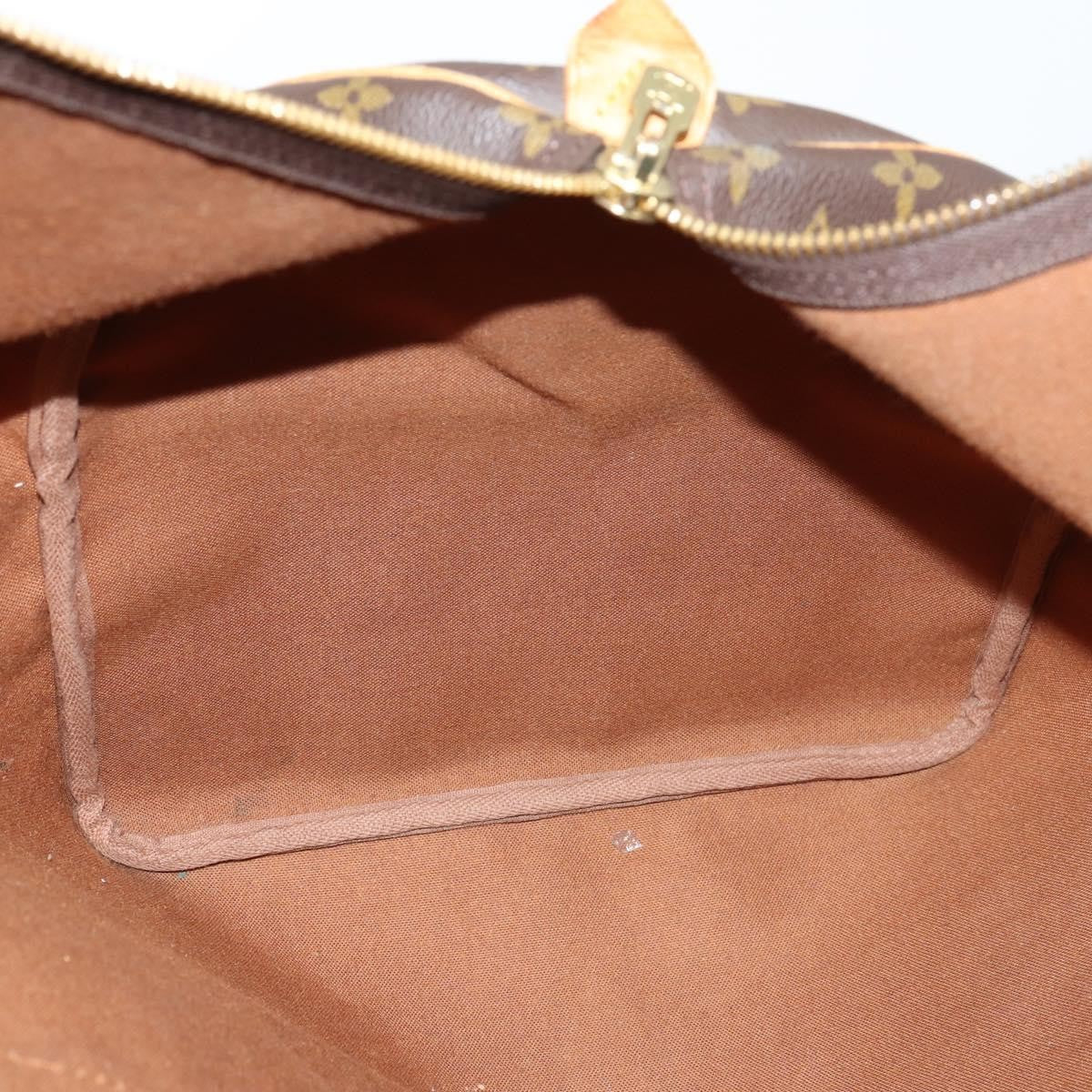 Louis Vuitton Keepall Bag Monogram Canvas Brown Canvas Travel Bag Bag (Pre-Owned)