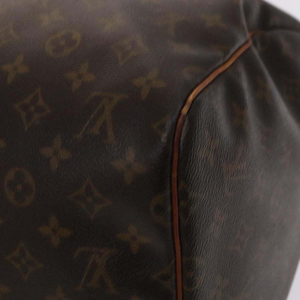 Louis Vuitton Keepall Bag Monogram Canvas Brown Canvas Travel Bag Bag (Pre-Owned)