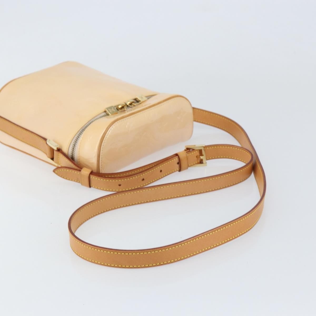 Louis Vuitton Sullivan Handbag Monogram Vernis Pink Patent_Leather Shoulder Bag Bag (Pre-Owned)