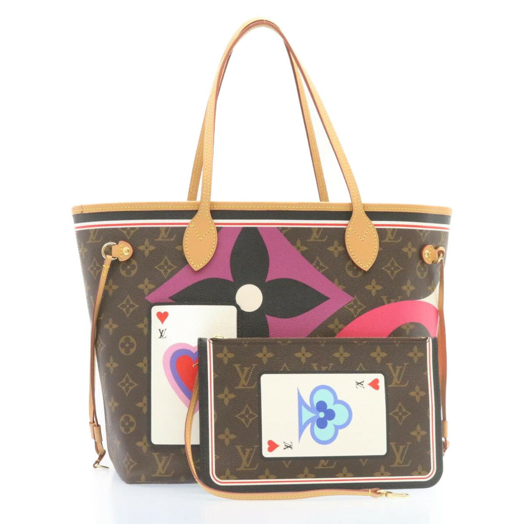 Louis Vuitton Neverfull Nm Tote Limited Edition Game On Monogram Canvas Brown Canvas Tote Bag Bag (Pre-Owned)