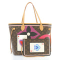 Louis Vuitton Neverfull Nm Tote Limited Edition Game On Monogram Canvas Brown Canvas Tote Bag Bag (Pre-Owned)