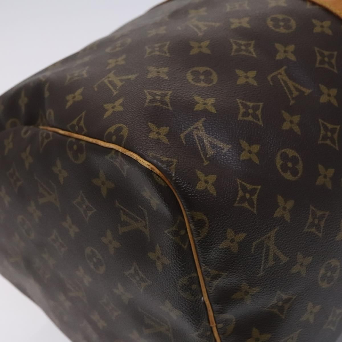 Louis Vuitton Keepall Bag Monogram Canvas Brown Canvas Travel Bag Bag (Pre-Owned)