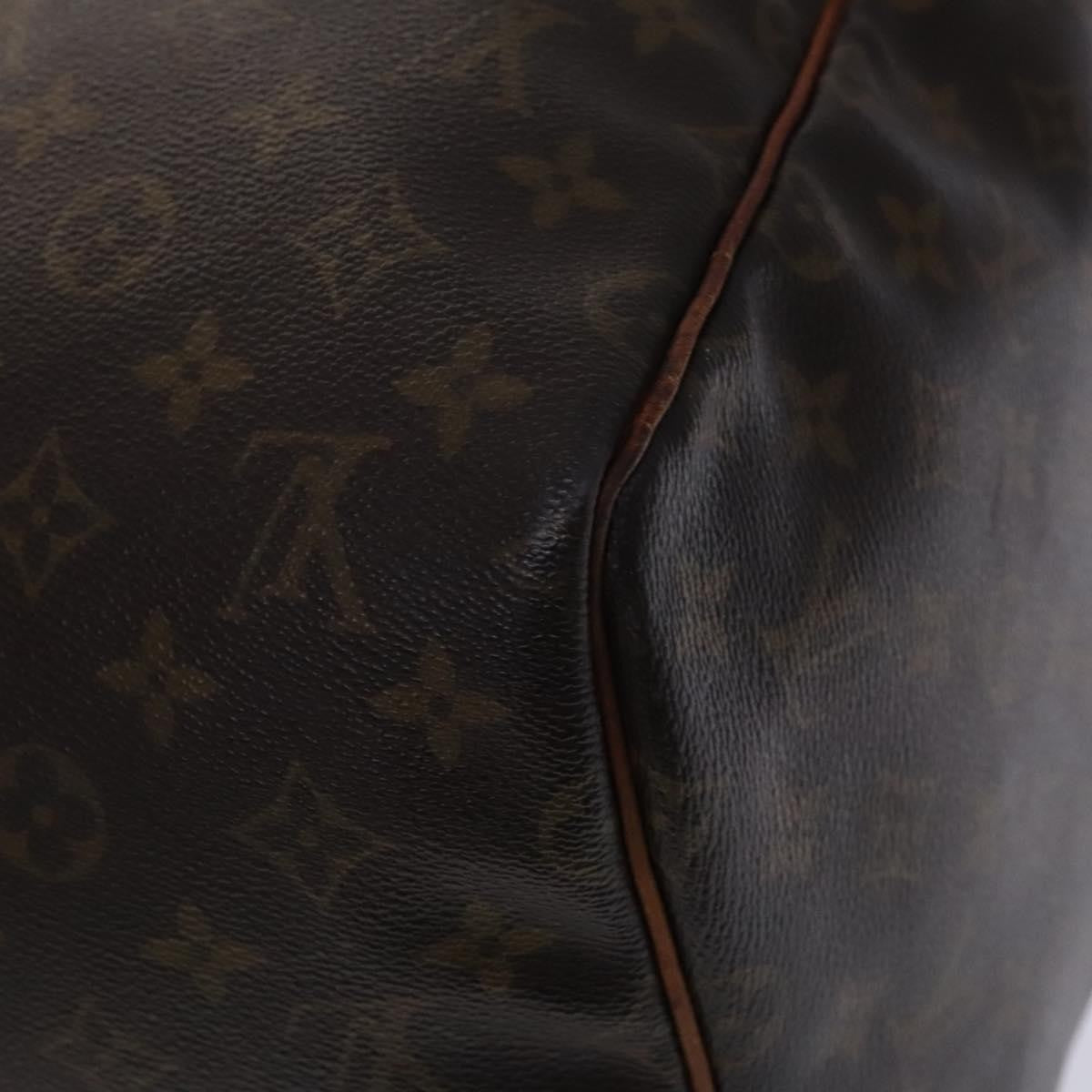 Louis Vuitton Keepall Bag Monogram Canvas Brown Canvas Travel Bag Bag (Pre-Owned)
