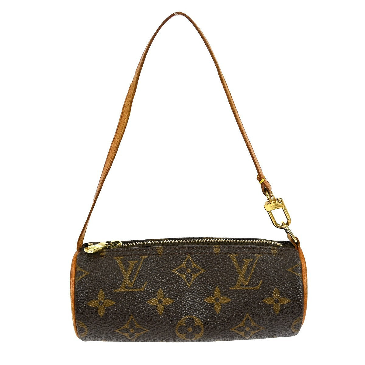 Louis Vuitton Papillon Pochette Monogram Canvas Brown Canvas Clutche & Pouche Bag (Pre-Owned)