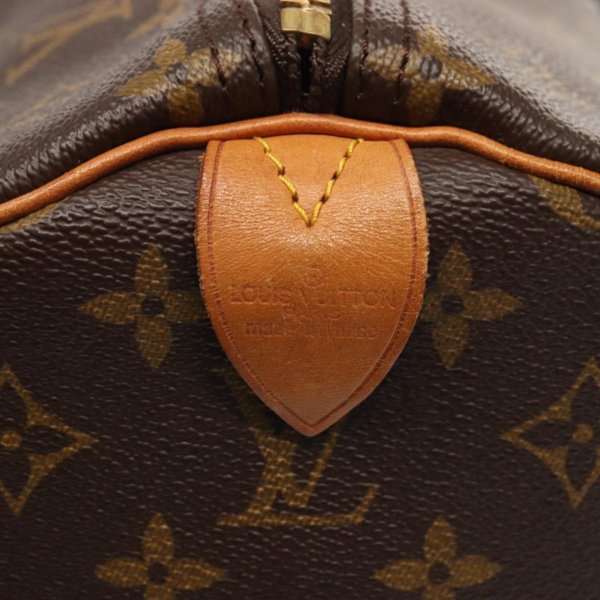 Louis Vuitton Keepall Bag Monogram Canvas Brown Canvas Travel Bag Bag (Pre-Owned)