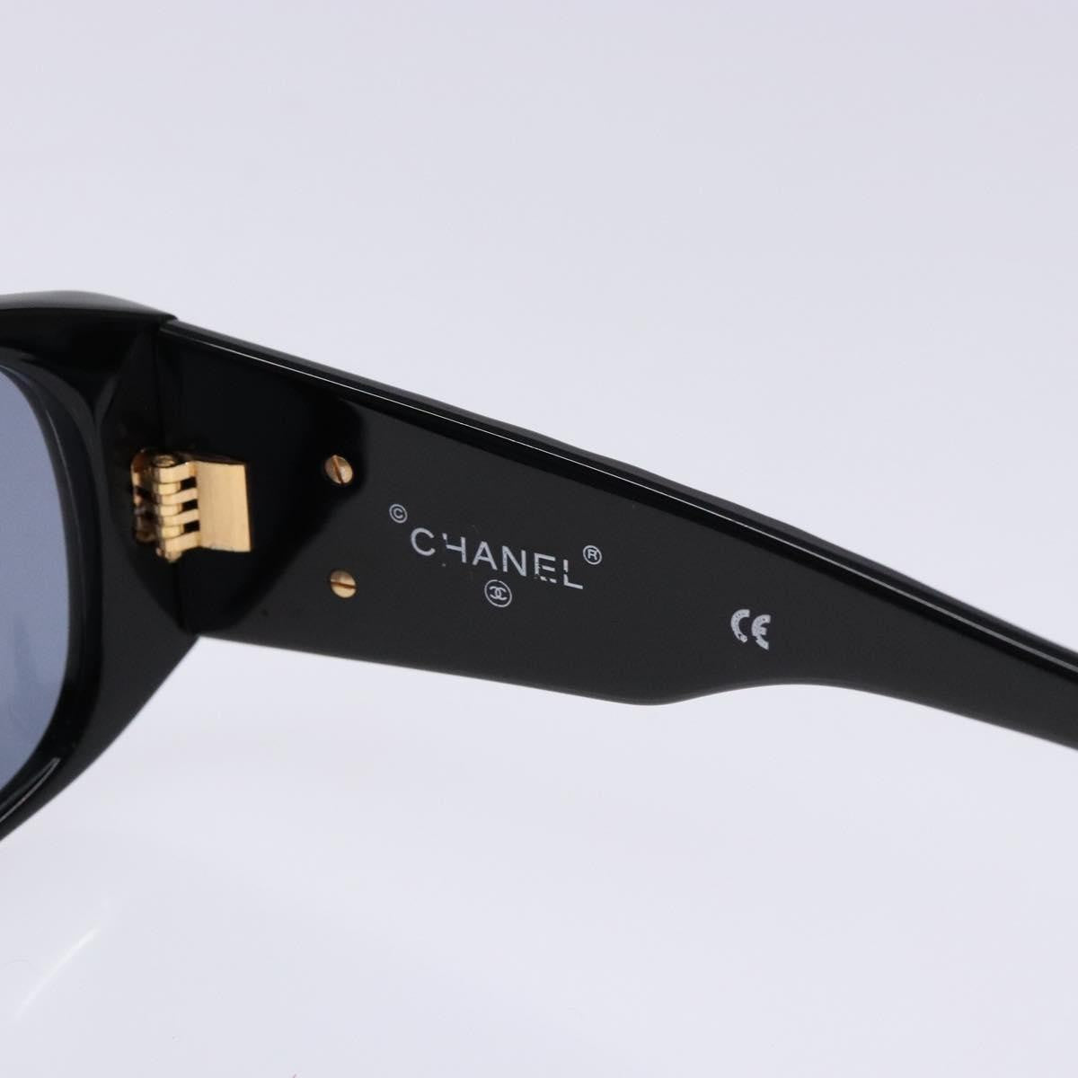 Chanel Logo Cc Sunglasses Plastic Black Plastic Sunglasse Accessory (Pre-Owned)