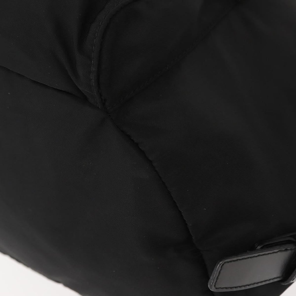 Prada Front Pocket Backpack Tessuto Black Nylon Backpack Bag (Pre-Owned)