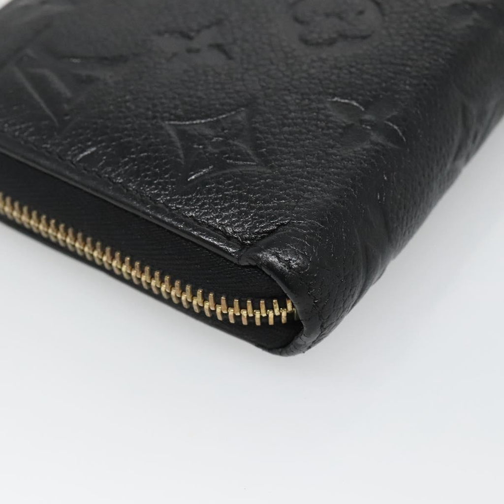 Louis Vuitton Portefeuille Zippy Monogramme Empreinte Monogramme Empreinte Black Leather Wallets Accessory (Pre-Owned)