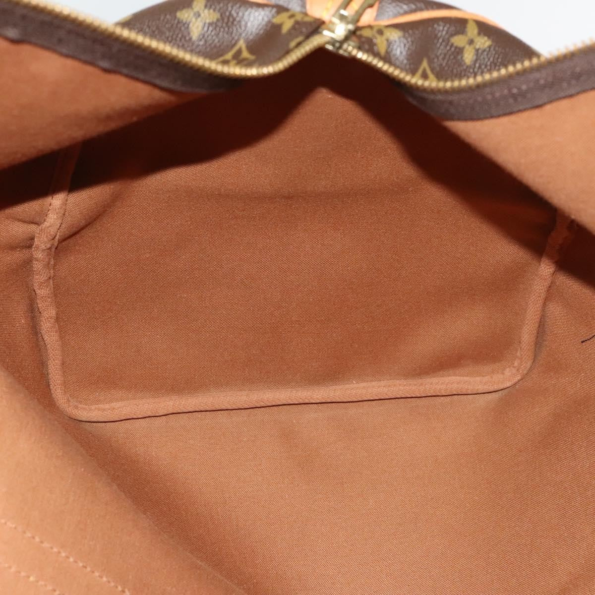Louis Vuitton Keepall Bag Monogram Canvas Brown Canvas Travel Bag Bag (Pre-Owned)