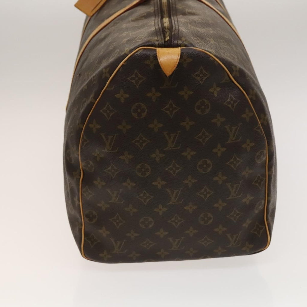 Louis Vuitton Keepall Bag Monogram Canvas Brown Canvas Travel Bag Bag (Pre-Owned)