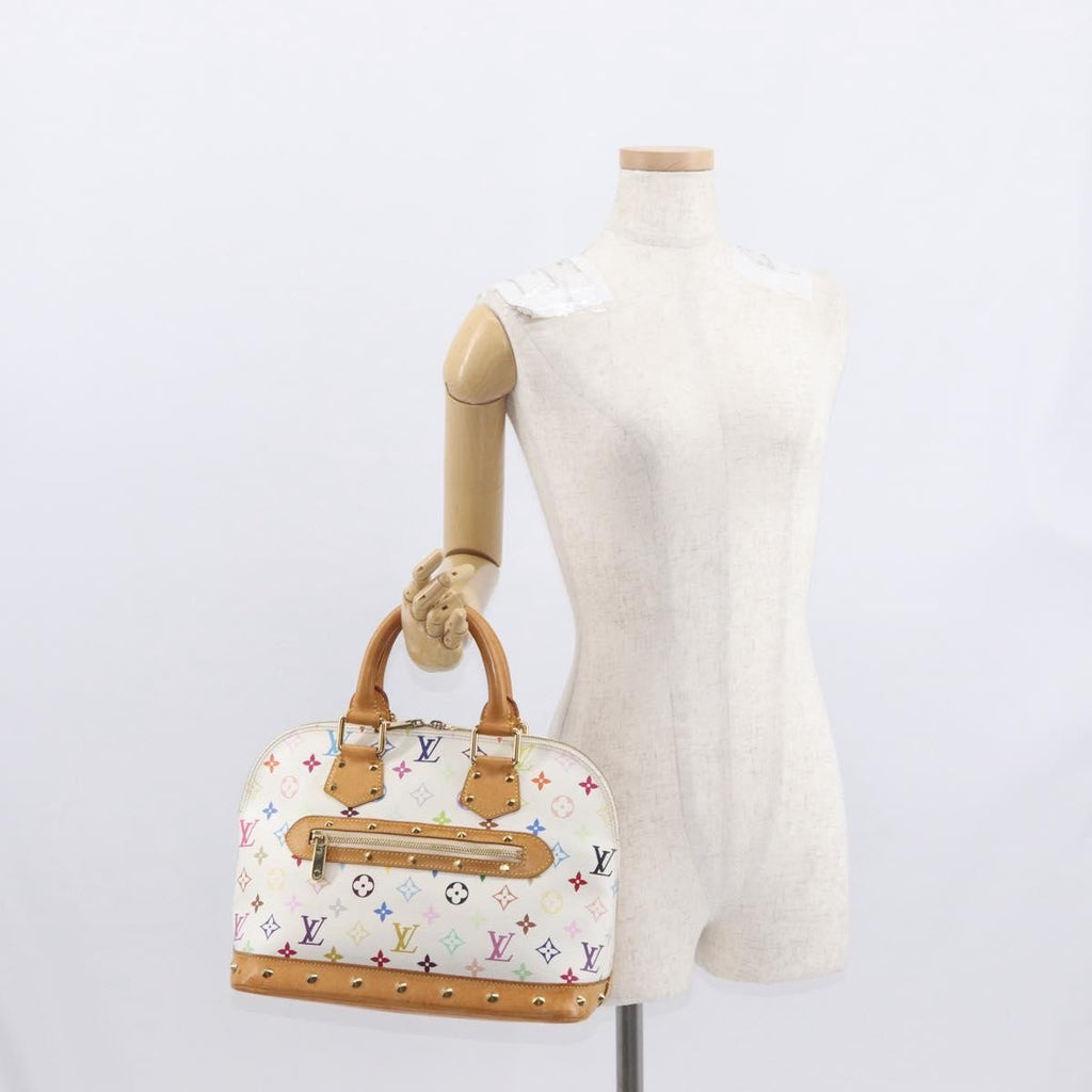 Louis Vuitton Alma Handbag Monogram Multicolor Multicolour Canvas Handbag (Pre-Owned)