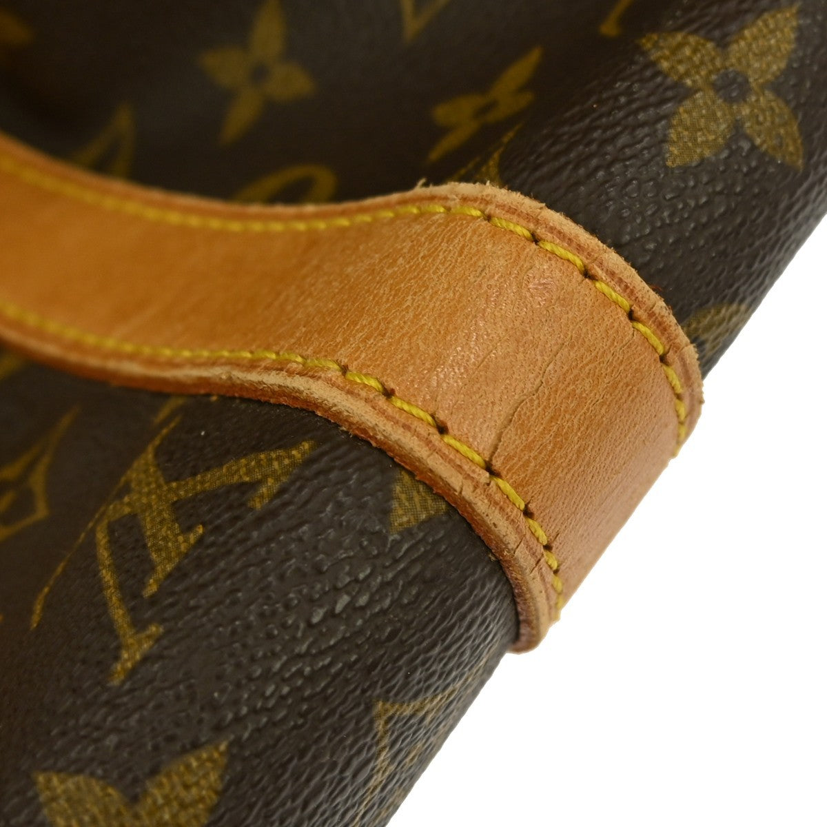 Louis Vuitton Keepall Bag Monogram Canvas Brown Canvas Travel Bag Bag (Pre-Owned)