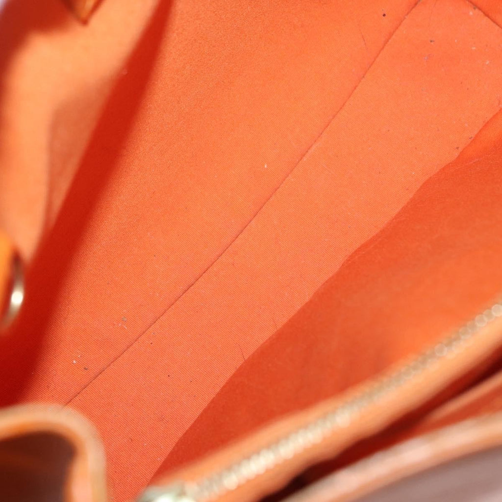 Louis Vuitton Mandara Handbag Epi Leather Orange Leather Shoulder Bag Bag (Pre-Owned)