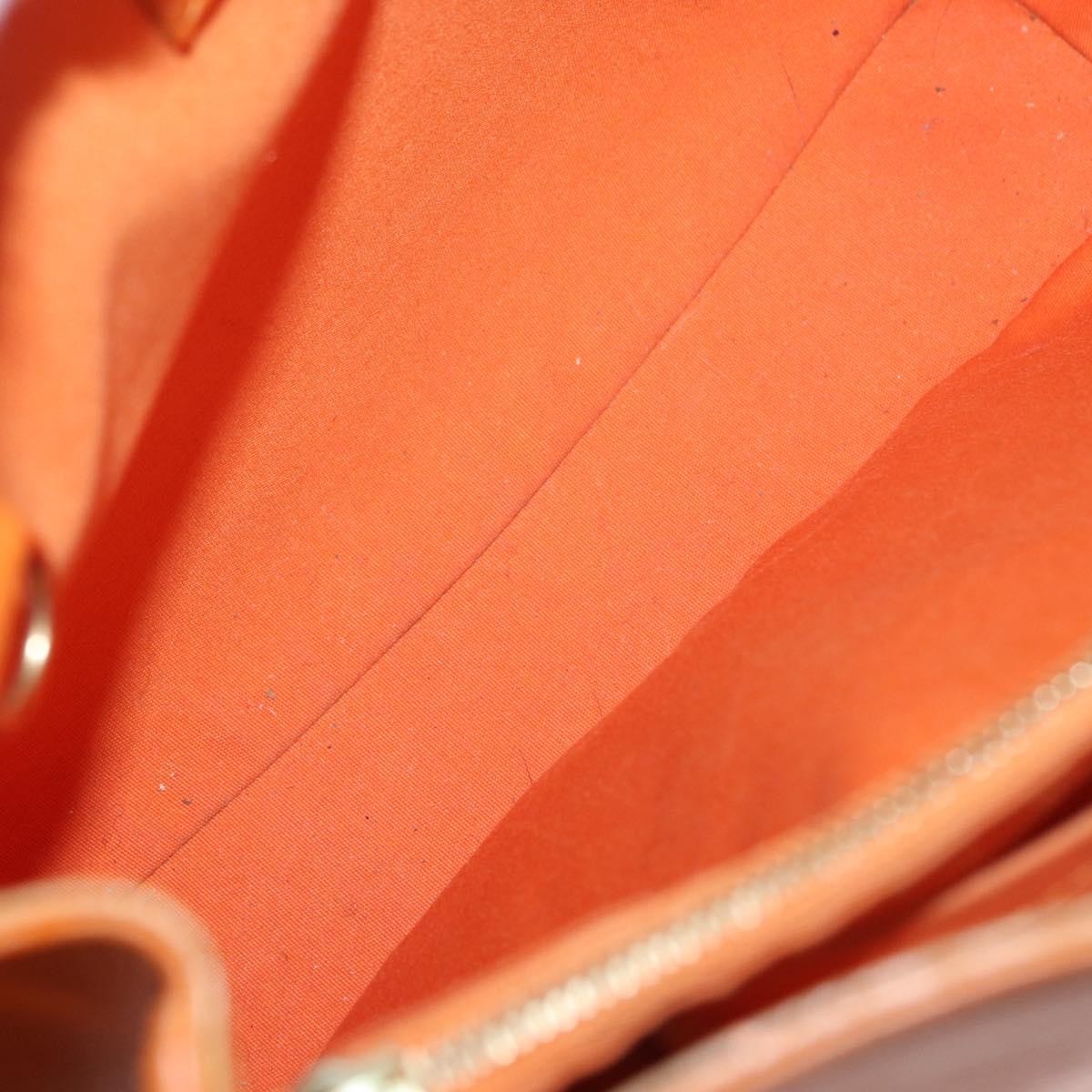 Louis Vuitton Mandara Handbag Epi Leather Orange Leather Shoulder Bag Bag (Pre-Owned)