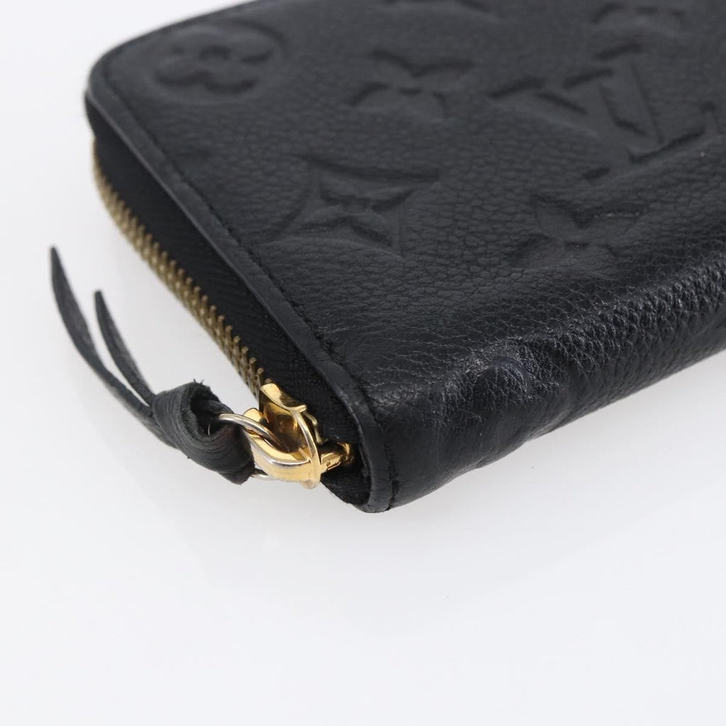 Louis Vuitton Portefeuille Zippy Monogramme Empreinte Monogramme Empreinte Black Leather Wallets Accessory (Pre-Owned)