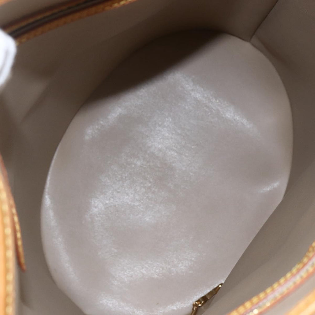 Louis Vuitton Bucket Bag Monogram Vernis Beige Patent_Leather Shoulder Bag Bag (Pre-Owned)