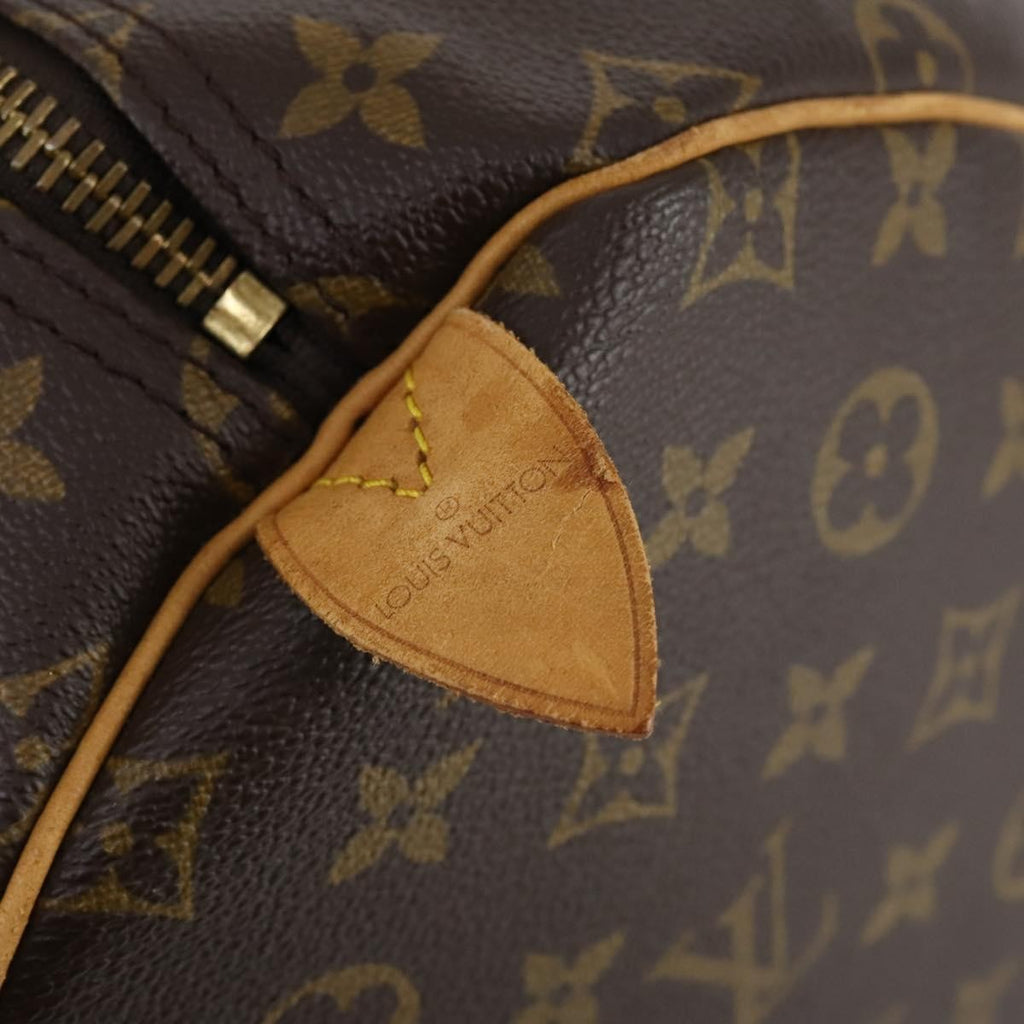 Louis Vuitton Keepall Bag Monogram Canvas Brown Canvas Travel Bag Bag (Pre-Owned)