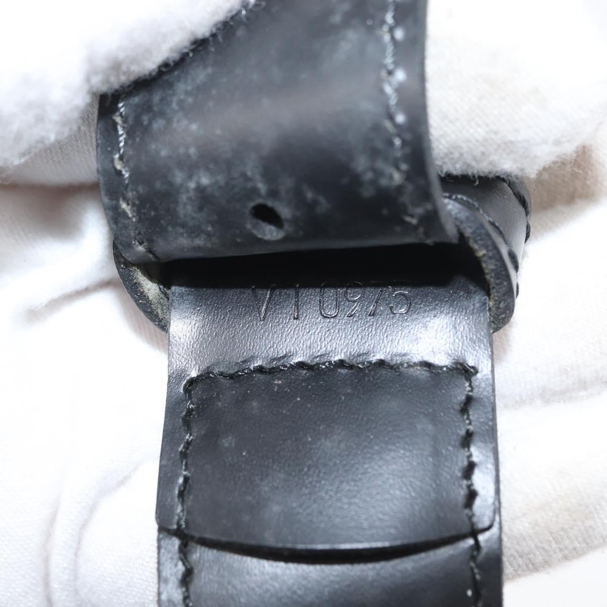 Louis Vuitton Vintage Sac D'epaule Handbag Epi Leather Black Leather Shoulder Bag Bag (Pre-Owned)