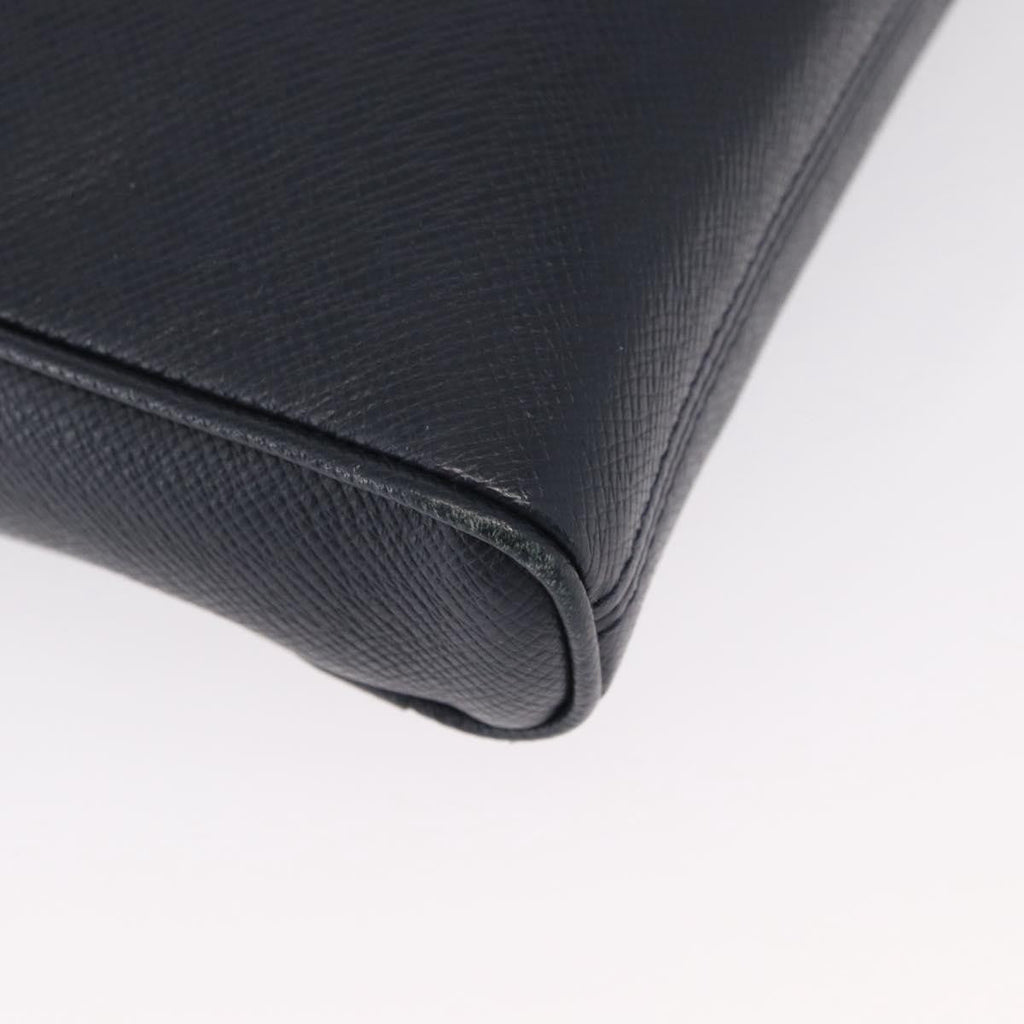 Louis Vuitton Alex Messenger Bag Taiga Leather Navy Leather Shoulder Bag Bag (Pre-Owned)