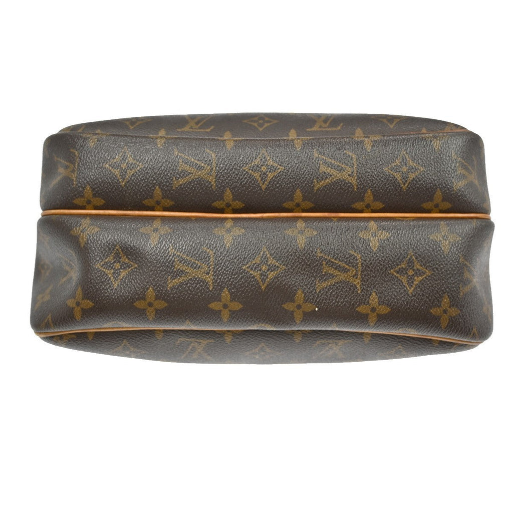Louis Vuitton Reporter Bag Monogram Canvas Brown Canvas Shoulder Bag Bag (Pre-Owned)