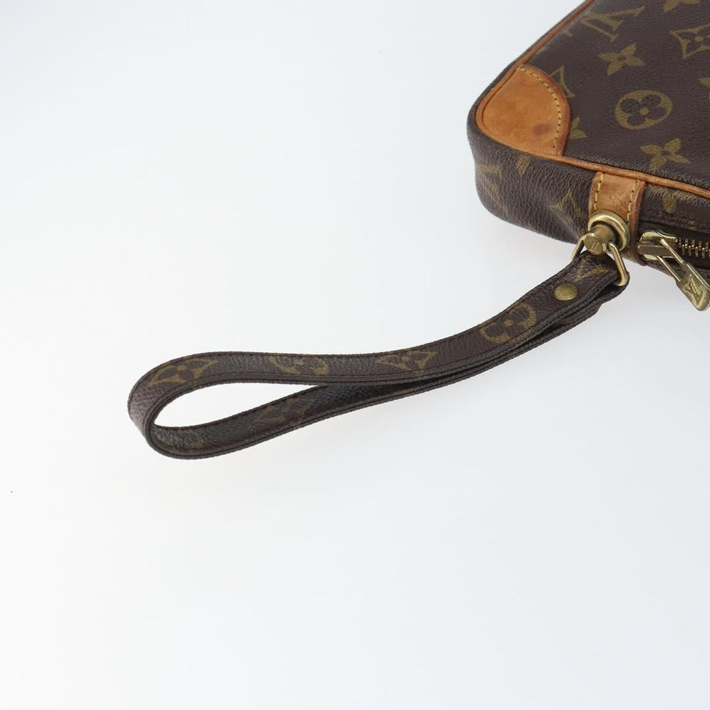 Louis Vuitton Marly Dragonne Clutch Monogram Canvas Brown Canvas Clutche & Pouche Bag (Pre-Owned)