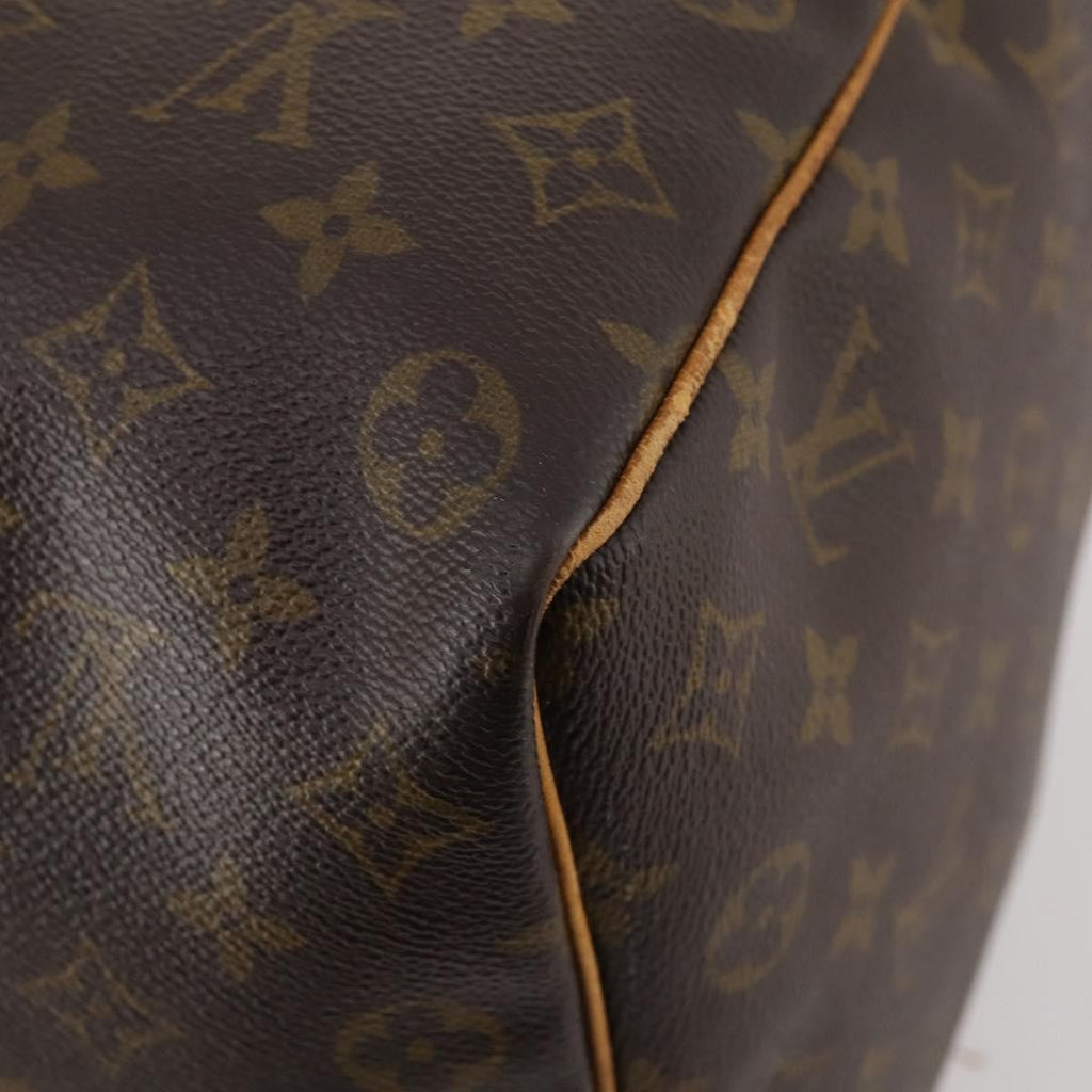 Louis Vuitton Keepall Bag Monogram Canvas Brown Canvas Travel Bag Bag (Pre-Owned)