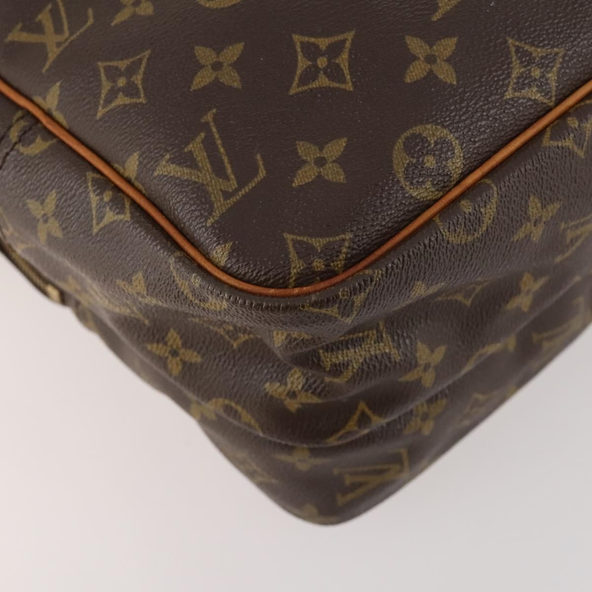 Louis Vuitton Reporter Bag Monogram Canvas Brown Canvas Shoulder Bag Bag (Pre-Owned)