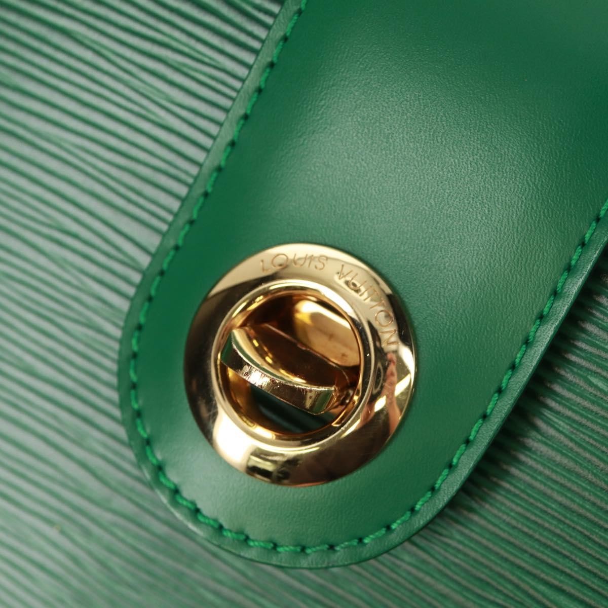 Louis Vuitton Capucines Shoulder Bag Epi Leather Green Leather Shoulder Bag Bag (Pre-Owned)