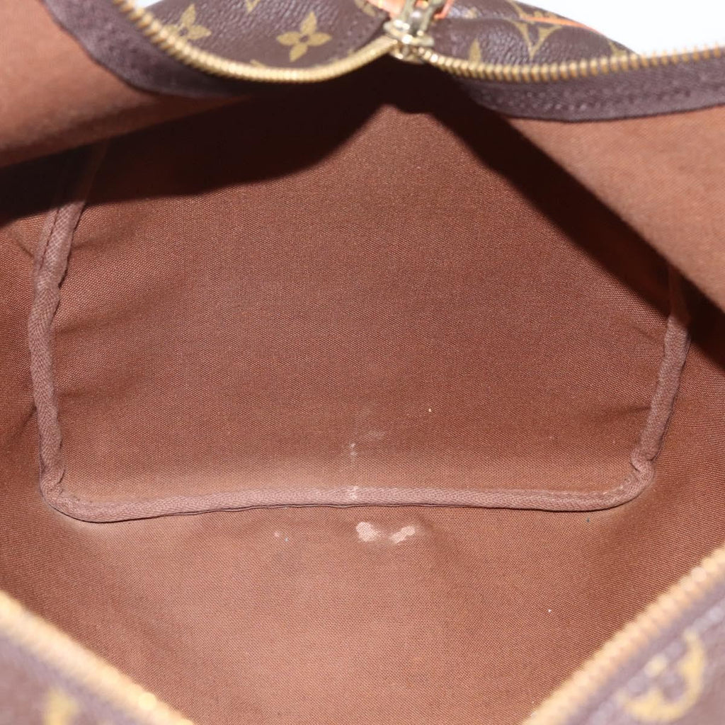 Louis Vuitton Keepall Bag Monogram Canvas Brown Canvas Travel Bag Bag (Pre-Owned)